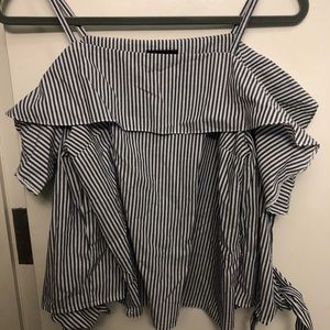 Stripes top shop blouse